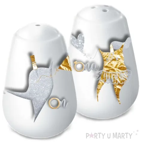 solniczka i pieprzniczka slubne para mloda biala bgtech