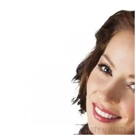 spinka do wlosow kwiat hibiskusa czerwony partytino