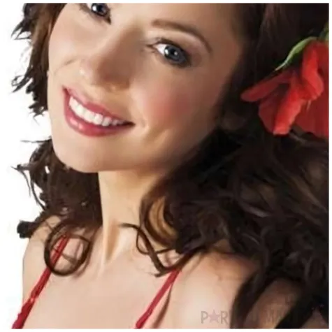 spinka do wlosow kwiat hibiskusa czerwony partytino