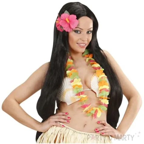 spinka do wlosow kwiaty hibiskus rozowy widmann