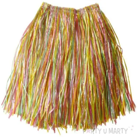 spodnica hawajska krotka kolorowa widmann 55 cm