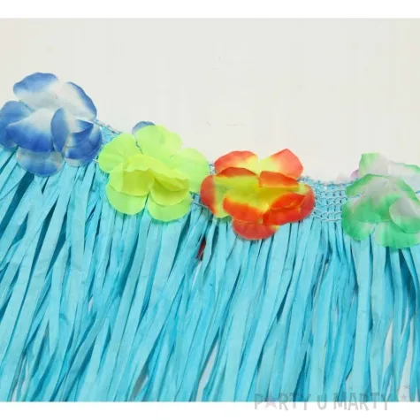 spodnica hawajska niebieski tamipol 40 cm