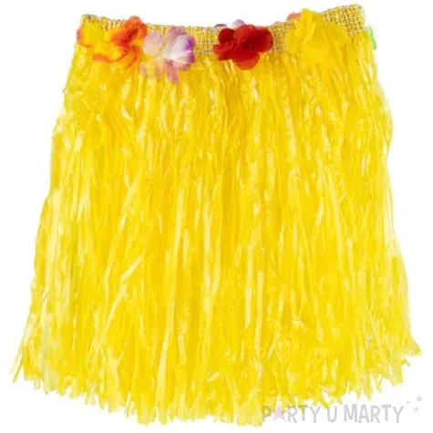 spodnica hawajska zolta partypal 40 cm