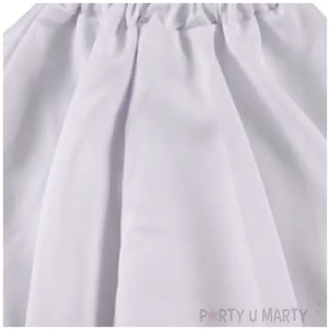 spodniczka biala tancereczka strech kraszek 33 cm