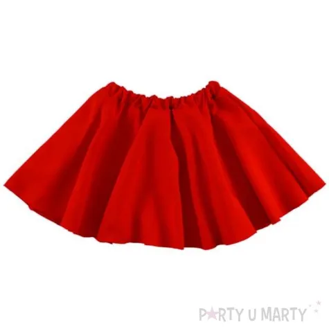 spodniczka czerwona tancereczka strech kraszek 33 cm