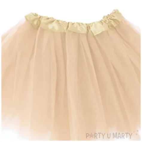 spodniczka tutu classic bezowy partypal 30 cm