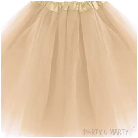 spodniczka tutu classic bezowy partypal 40 cm
