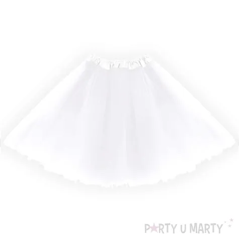 spodniczka tutu classic bialy partypal 30 cm
