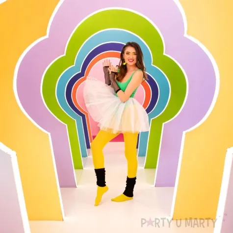 spodniczka tutu classic bialy partypal 40 cm