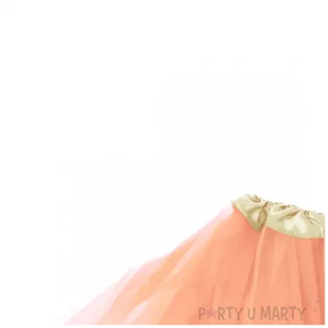 spodniczka tutu classic brzoskwiniowy partypal 30 cm