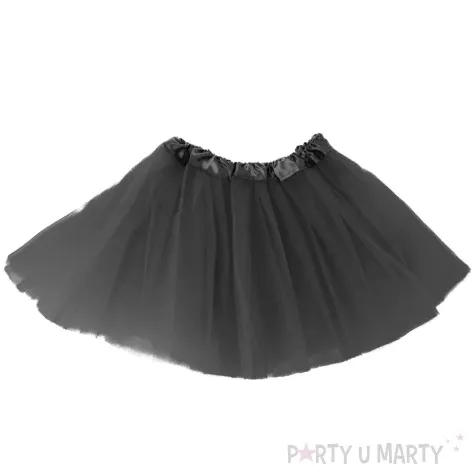 spodniczka tutu classic czarny partypal 30 cm