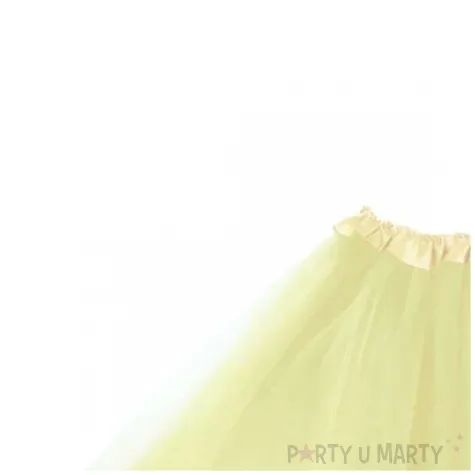 spodniczka tutu classic kremowy partypal 40 cm