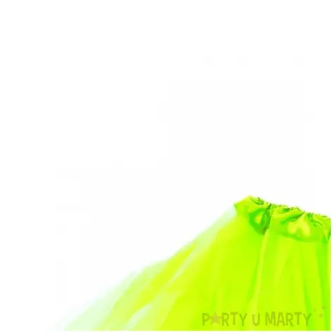 spodniczka tutu classic limonkowy partypal 30 cm