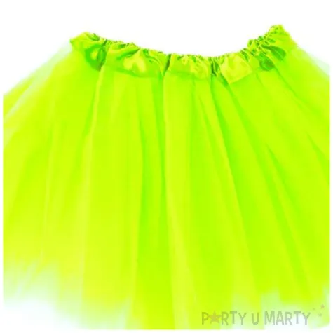 spodniczka tutu classic limonkowy partypal 30 cm