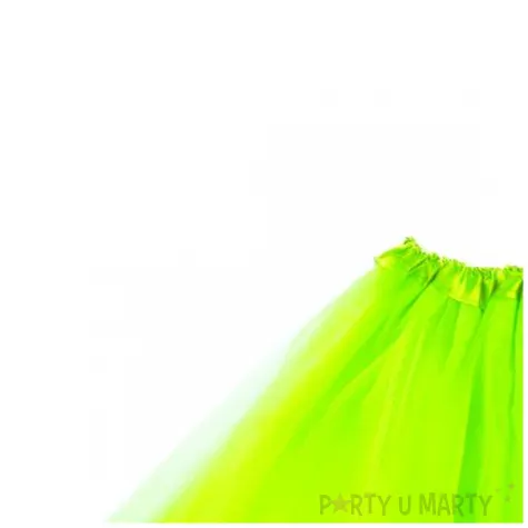 spodniczka tutu classic limonkowy partypal 40 cm