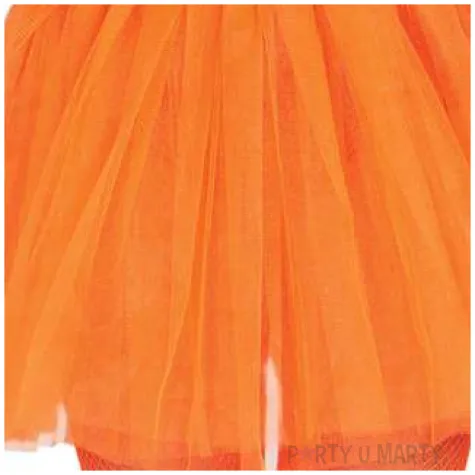 spodniczka tutu classic neon pomaranczowe guirca 40 cm