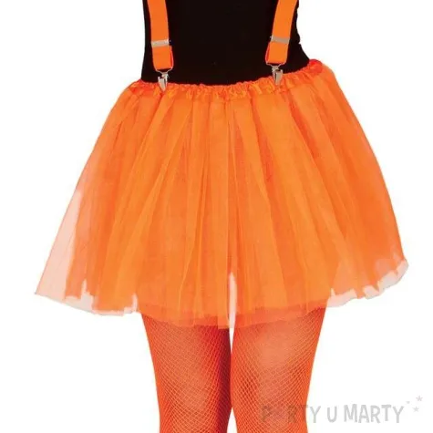 spodniczka tutu classic neon pomaranczowe guirca 40 cm