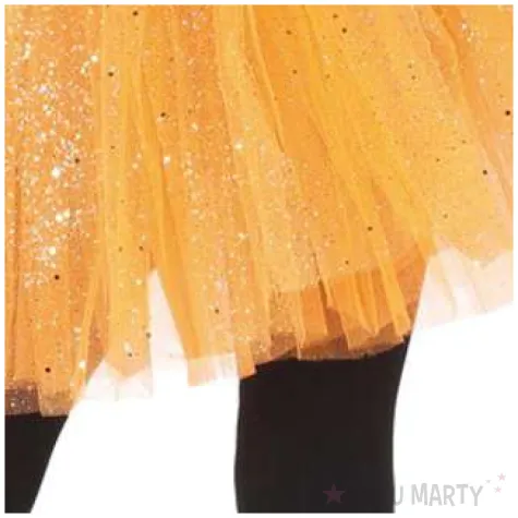 spodniczka tutu classic shine pomaranczowa guirca 31 cm