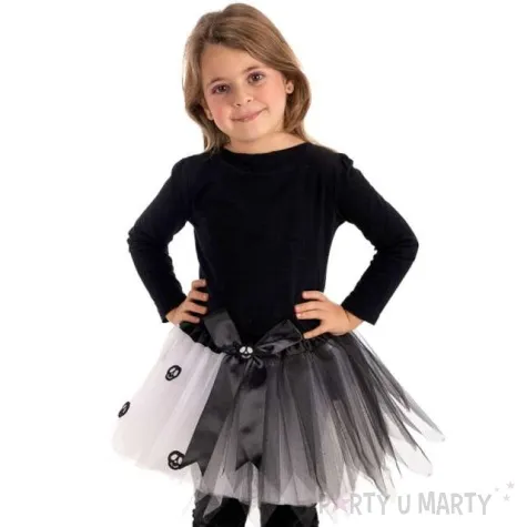 spodniczka tutu dziecieca na halloween czarna carnival toys