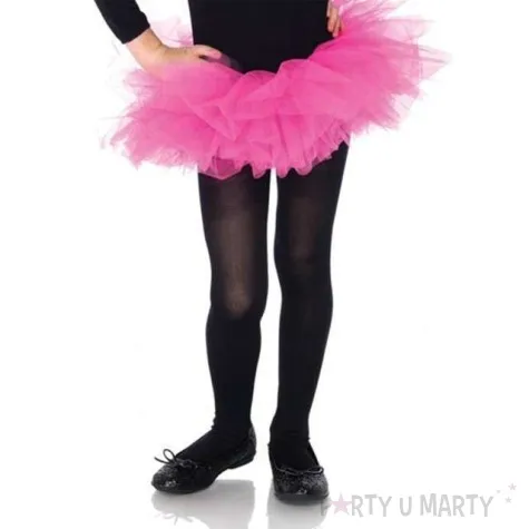 spodniczka tutu dziecieca rozowa ciemna leg avenue