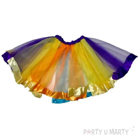 spodniczka tutu dziecieca teczowa kraszek 30 cm