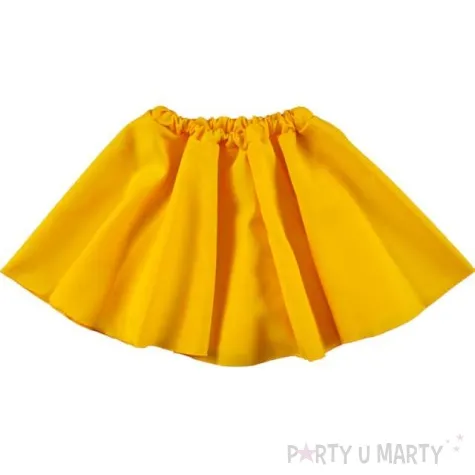 spodniczka zolta tancereczka strech kraszek 33 cm