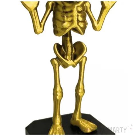 statuetka nagroda najlepszy kostium hallowen kosciotrup zloty puchar pamiatka 17 5 cm