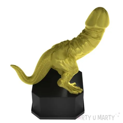 statuetka penisozaur damski pocieszyciel zloty 17 cm
