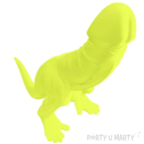 statuetka penisozaur golasek zolty neon 13 cm