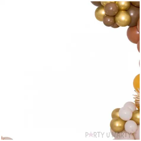 stelaz do girland balonowych kolo zloty partypal 195 x 200 cm