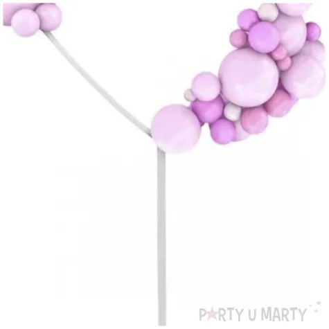 stelaz do girland balonowych serce na sztycy godan 78 x 162 cm