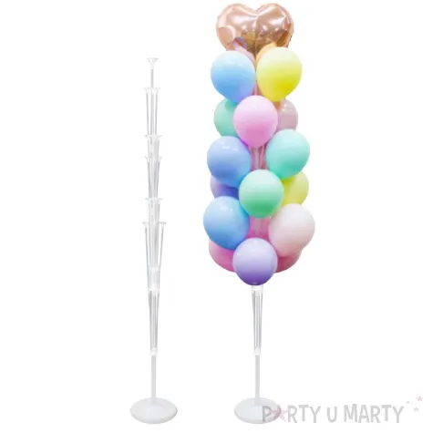 stojak do balonow classic bialy godan 162 cm