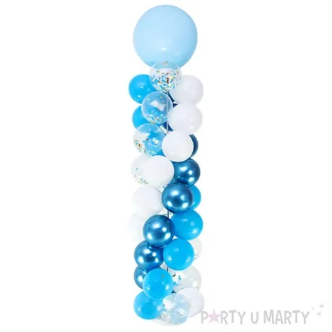 stojak do balonow classic sztyca srebrny partypal 200 cm