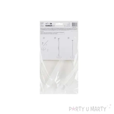 stojak do balonow z podstawa dekoracja na urodziny wesele sylwestra partydeco 72x17 2 cm