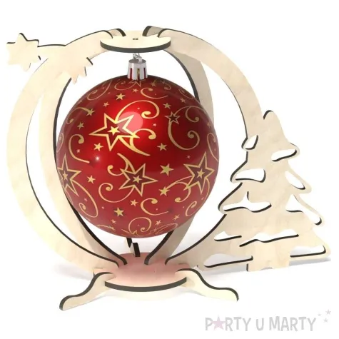 stojak na bombke choineczka 3d 17 cm