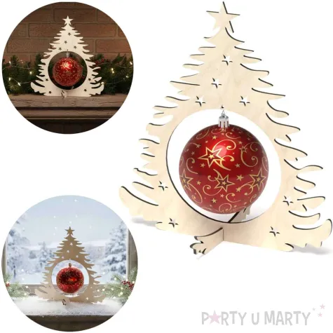 stojak na bombke choinka 23 cm