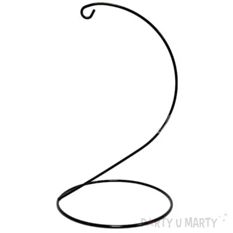 stojak na bombke classic pusty czarny aliga 26 cm