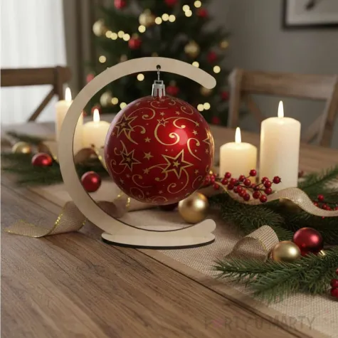 stojak na bombke zatopiony 17 cm