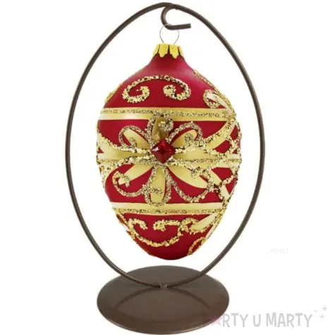 stojak na pisanke classic owal zloty aliga 17 cm