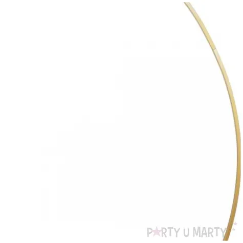 stojak na tlo luk z haczykiem na zyrandol zloty partydeco 230 x 115 cm