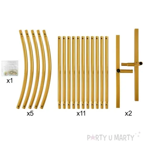 stojak na tlo luk zloty godan 120 x 220 cm