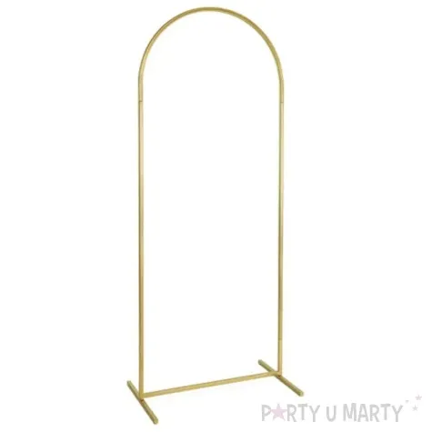 stojak na tlo luk zloty partydeco 80 x 200 cm