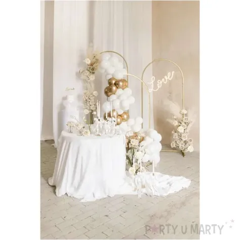 stojak na tlo luk zloty partydeco 80 x 200 cm