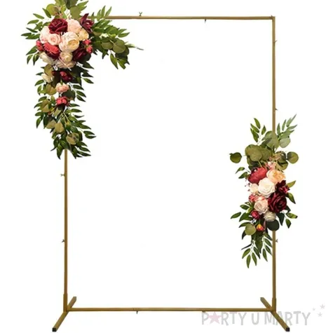 stojak na tlo prostokatny zloty godan 150 x 200 cm