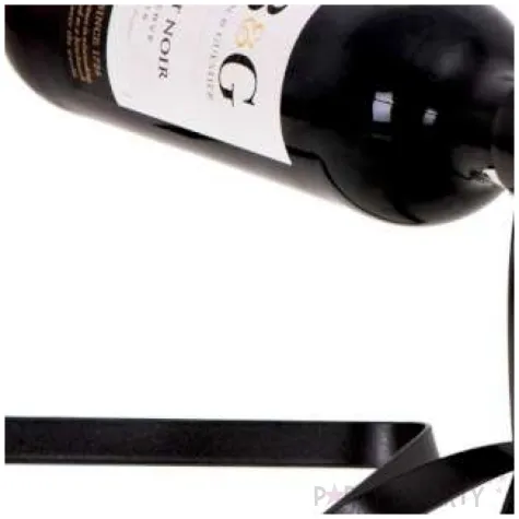 stojak na wino wstazka czarny gadgetmaster
