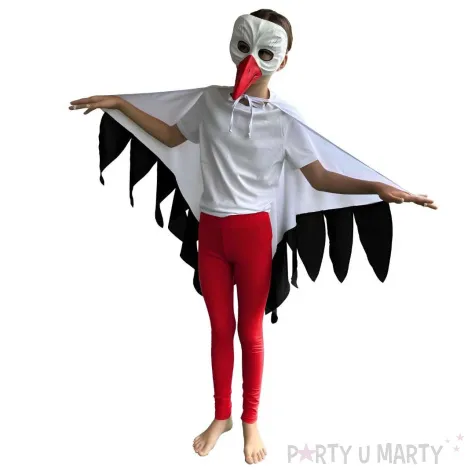 str j dla dziecka peleryna skrzyd a bociana party tino 130 x 84 cm