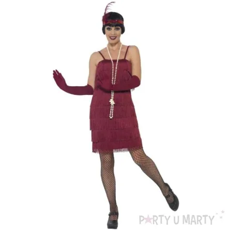 stroj dama rubin lata 30 smiffys rozm l