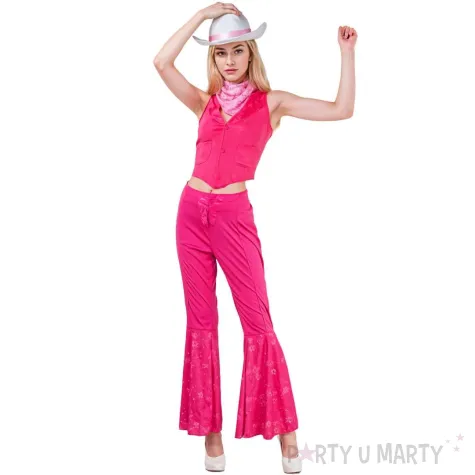 stroj damski na karnawal country kowbojka szeryfka zestaw western rozm m