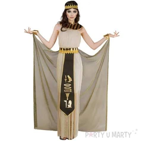 stroj damski na karnawal kleopatra krolowa egiptu zloty rozm s