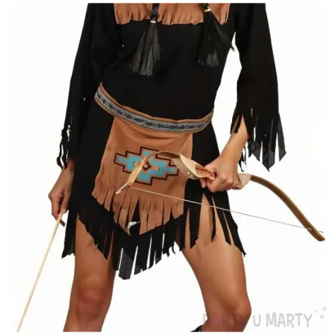 stroj damski na karnawal larp cosplay dziki zachod indianka zestaw rozm m